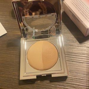 Lot of 3 - light (sand/taupe) eyebrow powder water proof easy apply